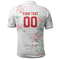 Custom Malawi Lotus Floral Polo Shirt Africa Women’s Football Champion Series 2026