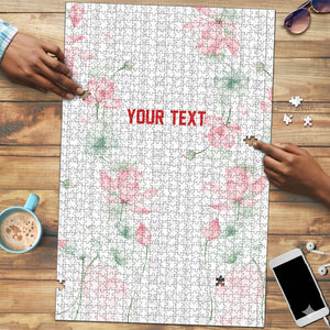 Custom Malawi Lotus Floral Puzzle Africa Women’s Football Champion Series 2026