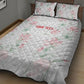 Custom Malawi Lotus Floral Quilt Bed Set Africa Women’s Football Champion Series 2026