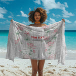 Custom Malawi Lotus Floral Sarong Africa Women’s Football Champion Series 2026