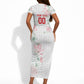 Custom Malawi Lotus Floral Short Sleeve Bodycon Dress Africa Women’s Football Champion Series 2026