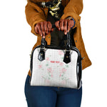 Custom Malawi Lotus Floral Shoulder Handbag Africa Women’s Football Champion Series 2026
