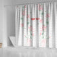 Custom Malawi Lotus Floral Shower Curtain Africa Women’s Football Champion Series 2026
