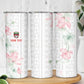 Custom Malawi Lotus Floral Skinny Tumbler Africa Women’s Football Champion Series 2026