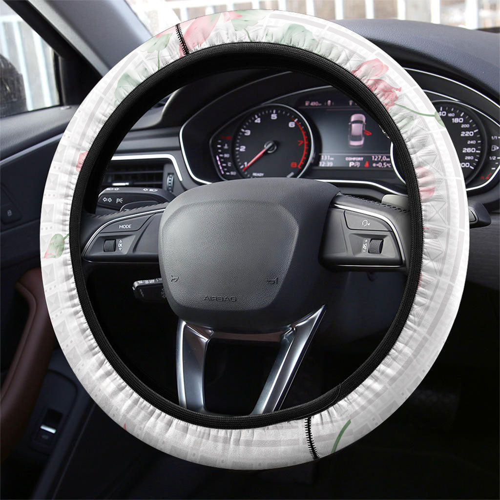 Malawi Lotus Floral Steering Wheel Cover Africa Women’s Football Champion Series 2026