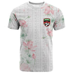 Custom Malawi Lotus Floral T shirt Africa Women’s Football Champion Series 2026