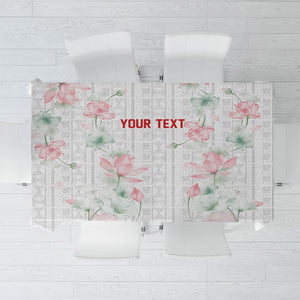 Custom Malawi Lotus Floral Tablecloth Africa Women’s Football Champion Series 2026