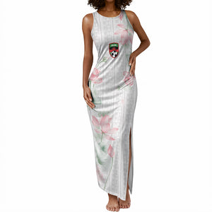Custom Malawi Lotus Floral Tank Maxi Dress Africa Women’s Football Champion Series 2026