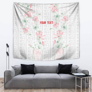 Custom Malawi Lotus Floral Tapestry Africa Women’s Football Champion Series 2026