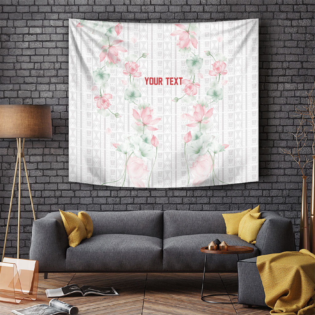 Custom Malawi Lotus Floral Tapestry Africa Women’s Football Champion Series 2026