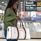 Custom Malawi Lotus Floral Travel Bag Africa Women’s Football Champion Series 2026