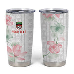 Custom Malawi Lotus Floral Tumbler Cup Africa Women’s Football Champion Series 2026