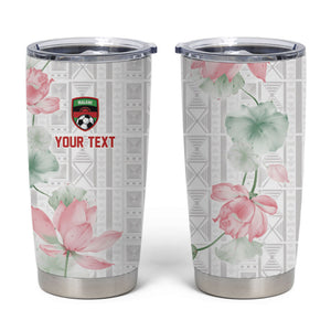Custom Malawi Lotus Floral Tumbler Cup Africa Women’s Football Champion Series 2026