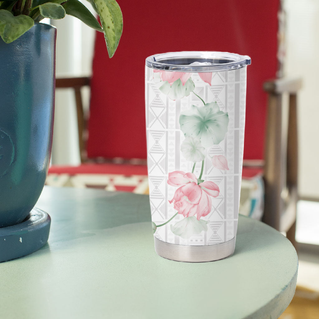 Custom Malawi Lotus Floral Tumbler Cup Africa Women’s Football Champion Series 2026