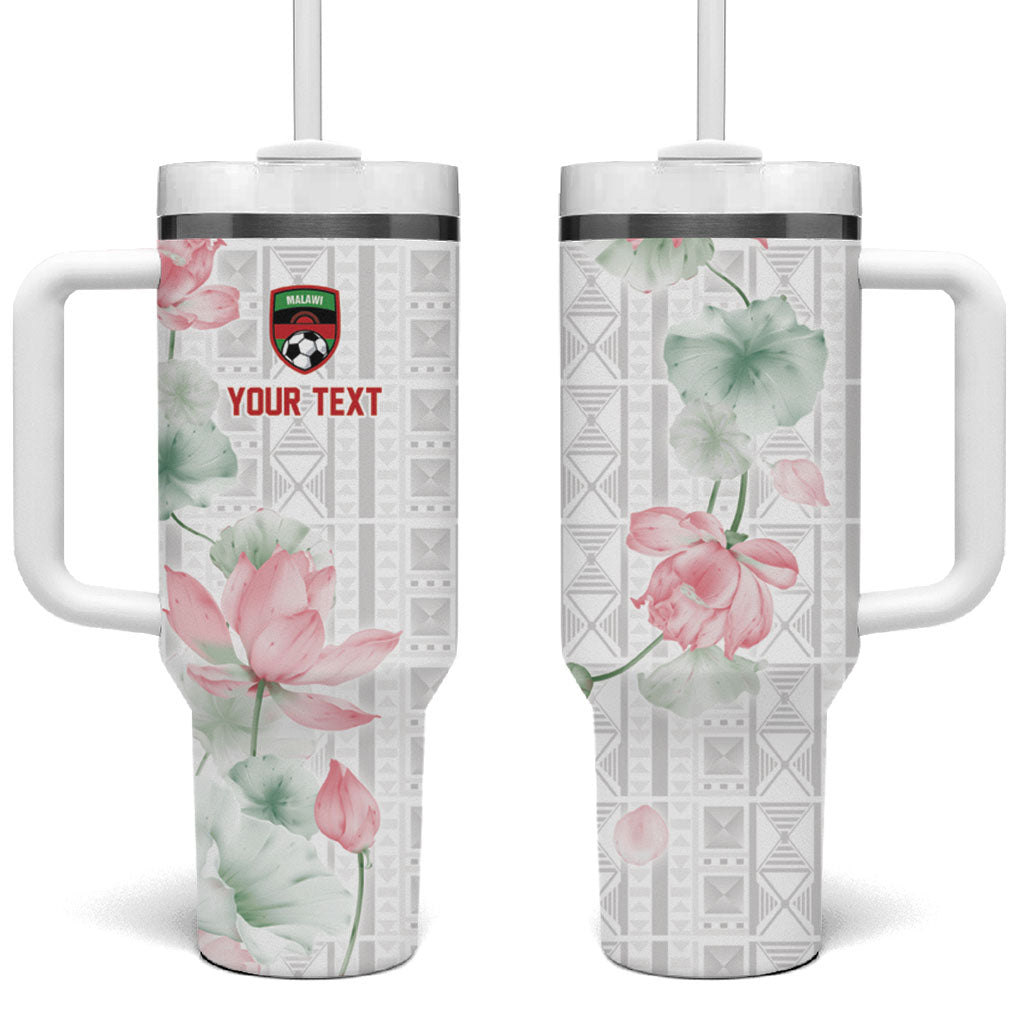 Custom Malawi Lotus Floral Tumbler With Handle Africa Women’s Football Champion Series 2026