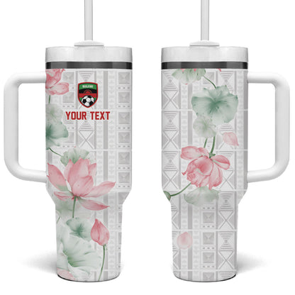 Custom Malawi Lotus Floral Tumbler With Handle Africa Women’s Football Champion Series 2026