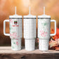 Custom Malawi Lotus Floral Tumbler With Handle Africa Women’s Football Champion Series 2026