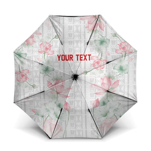 Custom Malawi Lotus Floral Umbrella Africa Women’s Football Champion Series 2026