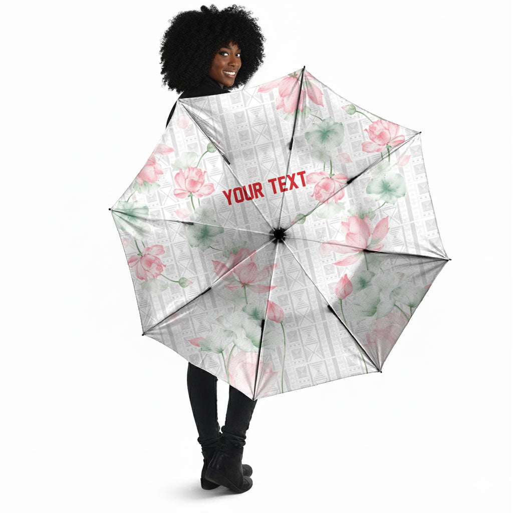 Custom Malawi Lotus Floral Umbrella Africa Women’s Football Champion Series 2026