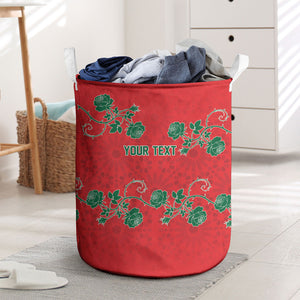 Custom Morocco Desert Rose Floral Laundry Basket Africa Women’s Football Champion Series 2026