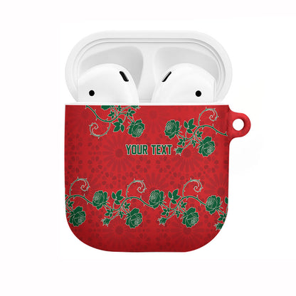 Custom Morocco Desert Rose Floral AirPods Case Africa Women’s Football Champion Series 2026
