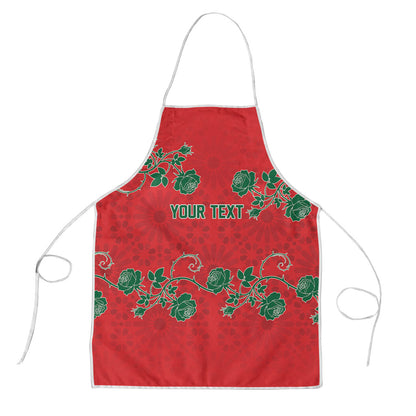 Custom Morocco Desert Rose Floral Apron Africa Women’s Football Champion Series 2026