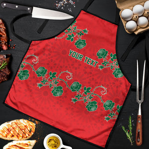 Custom Morocco Desert Rose Floral Apron Africa Women’s Football Champion Series 2026