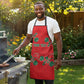 Custom Morocco Desert Rose Floral Apron Africa Women’s Football Champion Series 2026