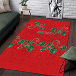 Custom Morocco Desert Rose Floral Area Rug Africa Women’s Football Champion Series 2026