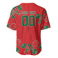 Custom Morocco Desert Rose Floral Baseball Jersey Africa Women’s Football Champion Series 2026