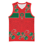 Custom Morocco Desert Rose Floral Basketball Jersey Africa Women’s Football Champion Series 2026