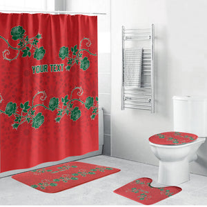Custom Morocco Desert Rose Floral Bathroom Set Africa Women’s Football Champion Series 2026