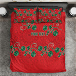 Custom Morocco Desert Rose Floral Bedding Set Africa Women’s Football Champion Series 2026