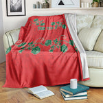 Custom Morocco Desert Rose Floral Blanket Africa Women’s Football Champion Series 2026
