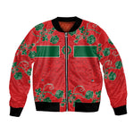 Custom Morocco Desert Rose Floral Bomber Jacket Africa Women’s Football Champion Series 2026
