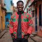 Custom Morocco Desert Rose Floral Bomber Jacket Africa Women’s Football Champion Series 2026