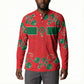 Custom Morocco Desert Rose Floral Button Sweatshirt Africa Women’s Football Champion Series 2026