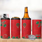 Custom Morocco Desert Rose Floral 4 in 1 Can Cooler Tumbler Africa Women’s Football Champion Series 2026