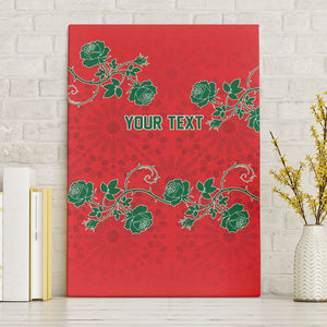 Custom Morocco Desert Rose Floral Canvas Wall Art Africa Women’s Football Champion Series 2026