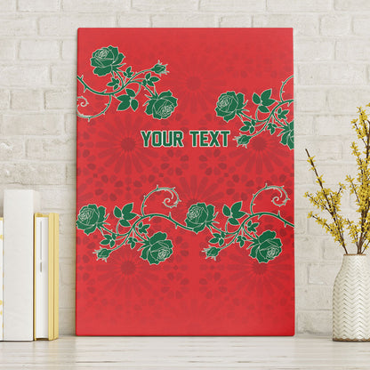 Custom Morocco Desert Rose Floral Canvas Wall Art Africa Women’s Football Champion Series 2026