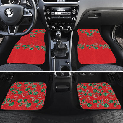 Custom Morocco Desert Rose Floral Car Mats Africa Women’s Football Champion Series 2026
