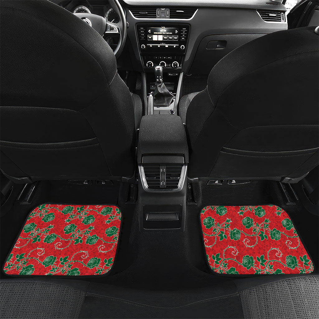 Custom Morocco Desert Rose Floral Car Mats Africa Women’s Football Champion Series 2026