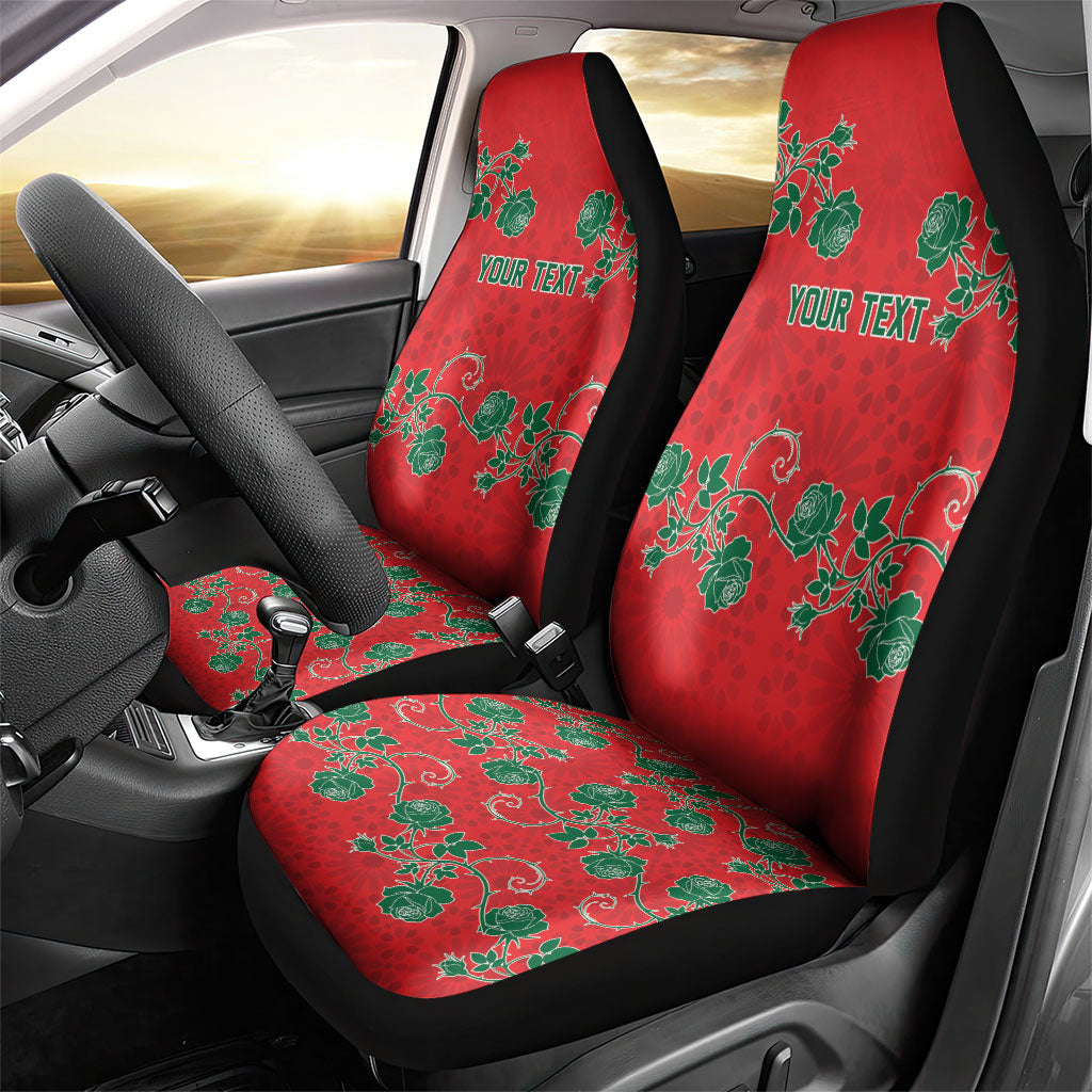 Custom Morocco Desert Rose Floral Car Seat Cover Africa Women’s Football Champion Series 2026