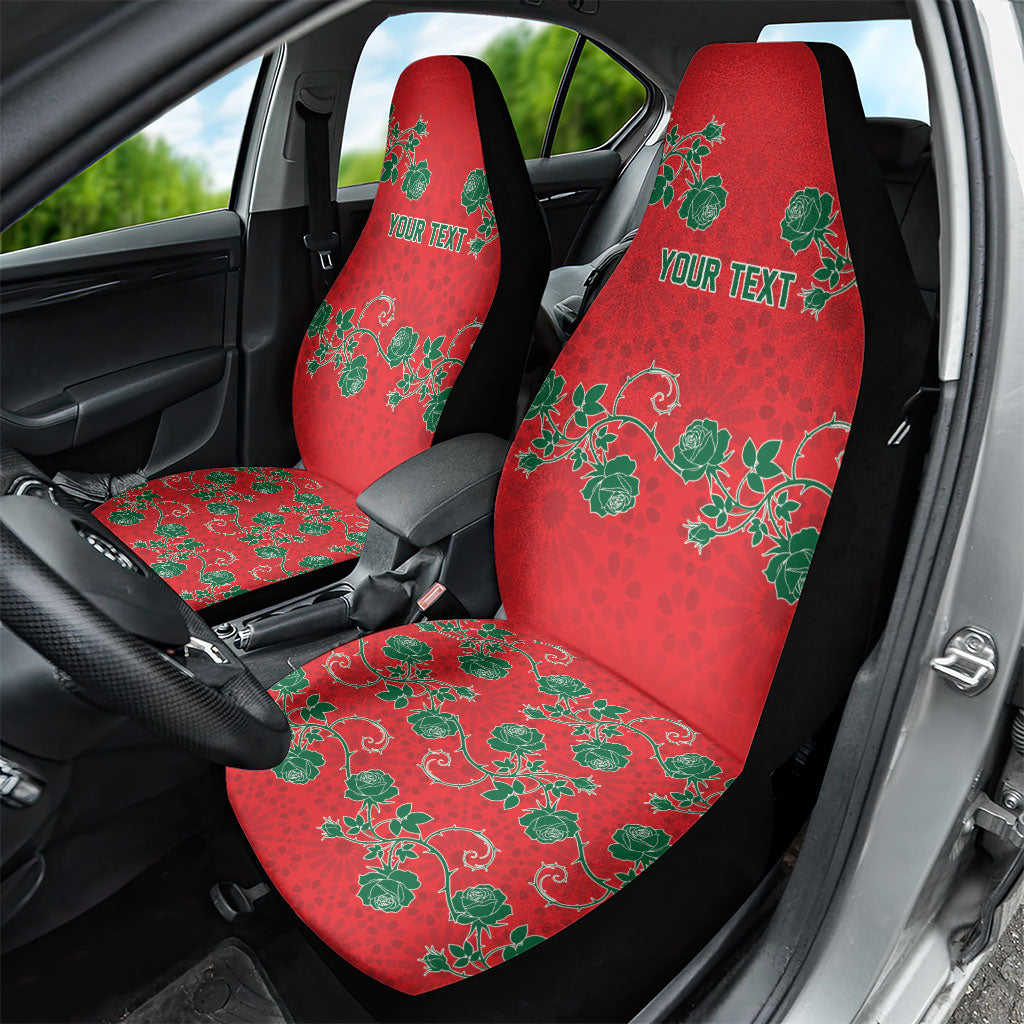Custom Morocco Desert Rose Floral Car Seat Cover Africa Women’s Football Champion Series 2026