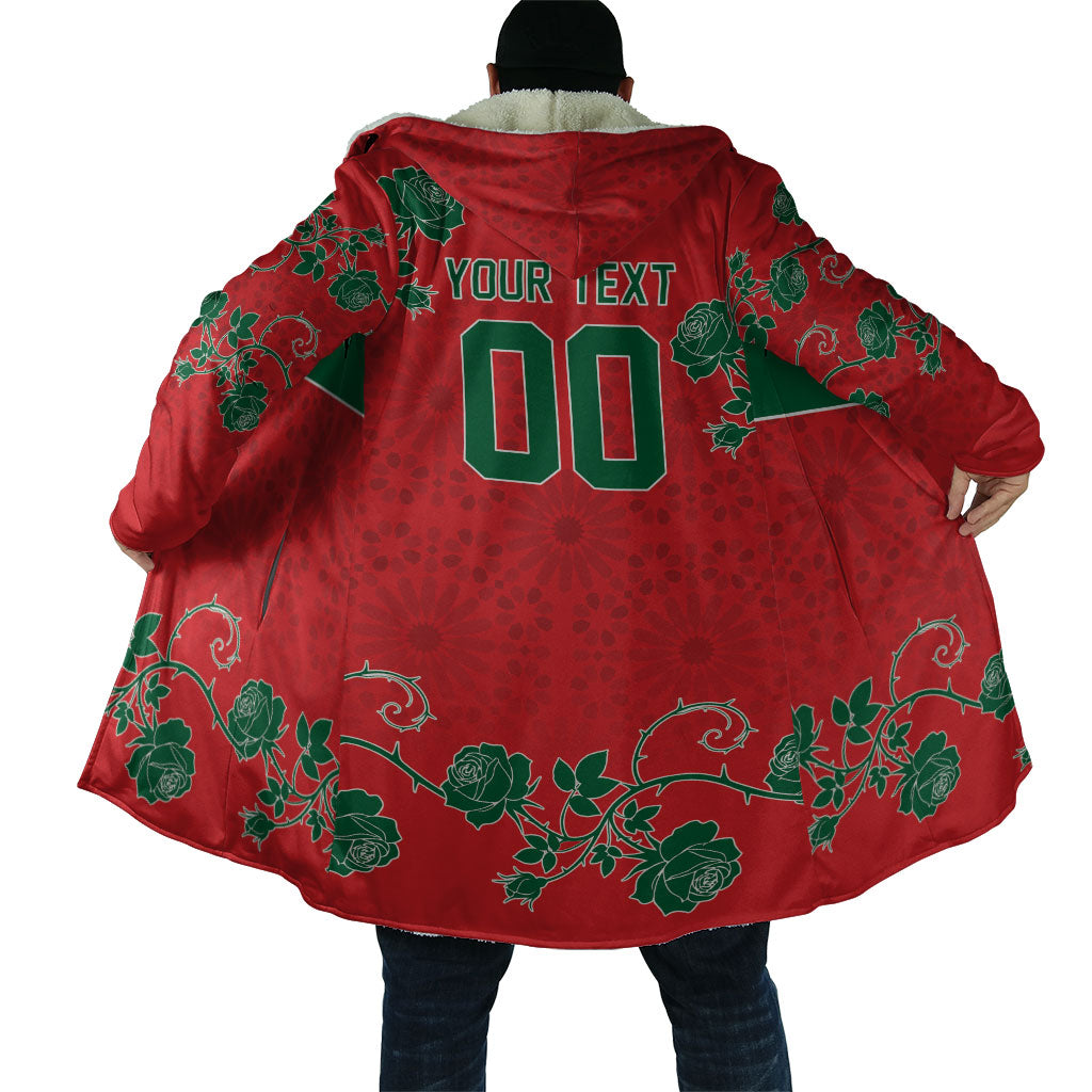 Custom Morocco Desert Rose Floral Cloak Africa Women’s Football Champion Series 2026