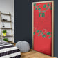 Custom Morocco Desert Rose Floral Door Cover Africa Women’s Football Champion Series 2026