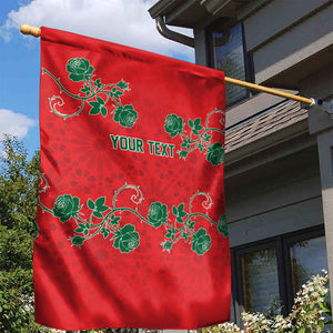 Custom Morocco Desert Rose Floral Garden Flag Africa Women’s Football Champion Series 2026