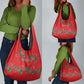 Custom Morocco Desert Rose Floral Grocery Bag Africa Women’s Football Champion Series 2026