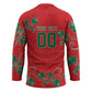 Custom Morocco Desert Rose Floral Hockey Jersey Africa Women’s Football Champion Series 2026