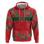 Custom Morocco Desert Rose Floral Hoodie Africa Women’s Football Champion Series 2026